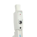 D&D MagnaLatch Series 3 Vertical Pull 6-Pin Lock Safety Gate Latch For Pool Gates - Keyed Alike (White) - ML3VPKAWT