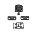 D&D MagnaLatch Series 2 Side Pull Safety Gate Latch For Pool Gates (Black) - MLSPS2