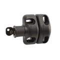 D&D Kit MagnaLatch Series 2 Side Pull Locking Latch & TruClose Hinges for Metal Pool Gates (Black) - 8000-2119