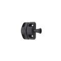 D&D Kit LokkLatch Series 2 Top Pull Latch, TruClose Hinges, Gate Stop, Adjustable Handle & LockBolt Drop Rod for Vinyl Gates - 8000-1035