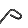 D&D Kit MagnaLatch Series 3 Top Pull Latch, Q-Bolt Drop Rod & TruClose Hinges for Metal Pool Gates (Black) - 8000-2071