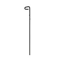 D&D Q-Bolt Drop-Bolt 40" Padlockable Powder-Coated Stainless Steel Drop Rod With Mounting Guides for Metal Gates (Black) - QB140