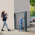 D&D SlimLine Left-Handed Hydraulic Vertical Gate Closer