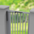 D&D SlimLine Left Hand Vertical Gate Closer (Black) - DC622G-L-900