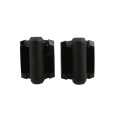 D&D TruClose Adjustable Self-Closing Hinge With Two Legs For Metal Gates (Black) - Pair - TCA1L2S3BTS