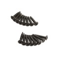 D&D TruClose Adjustable Self-Closing Hinge With Two Legs For Metal Gates (Black) - Pair - TCA1L2S3BTS