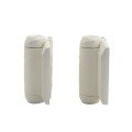 D&D Kit MagnaLatch Series 3 Vertical Pull Latch & TruClose Hinges for Metal Pool Gates (White) - 8000-2114