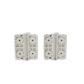 D&D TruClose Regular Adjustable Self-Closing Gate Hinges For Metal Pool Safety Gates (Pair) White - TCA1S3WT