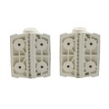 D&D Kit MagnaLatch Series 3 Top Pull Latch & TruClose Hinges for Metal Pool Gates (Black) - 8000-1099