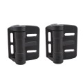 D&D Kit MagnaLatch Series 3 Top Pull Latch & TruClose Mini Hinges for Pool Gates (Black) - 8000-2051
