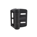 D&D Kit LokkLatch Series 2 Lockable Latch, Q-Bolt Drop Rod & TruClose Mini Hinges for Metal Gates (Black) - 8000-2109