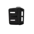 D&D Kit LokkLatch Series 2 Lockable Latch, Q-Bolt Drop Rod & TruClose Mini Hinges for Metal Gates (Black) - 8000-2109