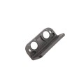D&D Kit LokkLatch Series 2 Lockable Latch, Q-Bolt Drop Rod & TruClose Mini Hinges for Metal Gates (Black) - 8000-2109