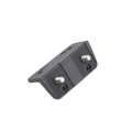 D&D Kit LokkLatch Series 2 Lockable Latch, Q-Bolt Drop Rod & TruClose Mini Hinges for Metal Gates (Black) - 8000-2109