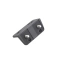 D&D Kit MagnaLatch Series 3 Top Pull Latch & TruClose Mini Hinges for Pool Gates (Black) - 8000-2051