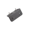 D&D Kit LokkLatch Series 2 Lockable Latch, Q-Bolt Drop Rod & TruClose Mini Hinges for Metal Gates (Black) - 8000-2109