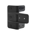 D&D Kit LokkLatch Series 2 Top Pull Latch, TruClose Hinges, Gate Stop, Adjustable Handle & LockBolt Drop Rod for Vinyl Gates - 8000-1035