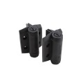 D&D Kit - TruClose Adjustable Self-Closing Heavy-Duty Gate Hinges With 2 Side Legs w/ Screws For Metal Pool and Safety Gates (Black) - 8000-2115