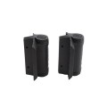 D&D Kit - TruClose Adjustable Self-Closing Heavy-Duty Gate Hinges With 2 Side Legs w/ Screws For Metal Pool and Safety Gates (Black) - 8000-2115