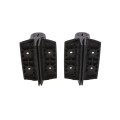D&D Kit - TruClose Adjustable Self-Closing Heavy-Duty Gate Hinges With 2 Side Legs w/ Screws For Metal Pool and Safety Gates (Black) - 8000-2115