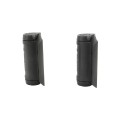 &D TruClose Self-Closing Heavy Duty Gate Hinges With No Side Legs For Metal Gates (Pair) Black - TCHD1AS3BT