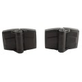 D&D TruClose Multi-Adjustable Heavy Duty S3 Gate Hinges for Wood and Composite Gates (Black) - TCHDMA2S3BT (Default)