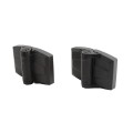 D&D TruClose Multi-Adjustable Heavy Duty S3 Gate Hinges for Wood and Composite Gates (Black) - TCHDMA2S3BT (Default)