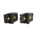 D&D TruClose Multi-Adjustable Heavy Duty S3 Gate Hinges for Wood and Composite Gates (Black) - TCHDMA2S3BT (Default)