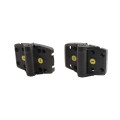 D&D TruClose Multi-Adjustable Heavy Duty S3 Gate Hinges for Wood and Composite Gates (Black) - TCHDMA2S3BT (Default)