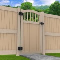 D&D TruClose Multi-Adjustable Heavy Duty S3 Gate Hinges for Wood and Composite Gates (Black) - TCHDMA2S3BT (Default)