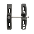 D&D T-Latch Stainless Steel Padlockable Toggle Latch For All Gates (Black) - TL01