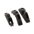 D&D T-Latch Stainless Steel Padlockable Toggle Latch For All Gates (Black) - TL01