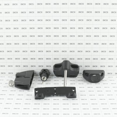 D&D LokkLatch Series 3 Adjustable Lockable Gate Latch With External ...