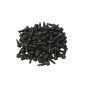 D&D 1" Self-Drilling, Hex Head, Black Stainless Steel (Pack of 100 Screws) - 14G-100