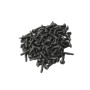 D&D 1" Self-Drilling, Phillips Head 12 Gauge Screw, Black 410 Stainless Steel (Pack of 100 Screws) - 20PA-100