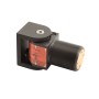 D&D SureClose 57 S 90 Degree Center Mount Self-Closing Horizontally Adjustable Thrust Bearing Gate Hinge-Closer - 75057113