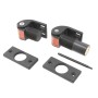 D&D SureClose 178° Self-Closing Flush Mount Gate Hinge Kit With S-Hinges And Brackets, 108 AT90 S  - 77108213