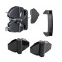 D&D Kit Gate Includes LokkLatch Lockable Latch, TruClose Hinges & Gate Handle (Black) - 8000-1000