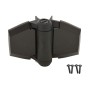 D&D Kit - TruClose Adjustable Self-Closing Gate Hinges With No Side Legs w/ Screws For Wood and Vinyl Gates - 8000-2105