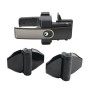 D&D Kit LokkLatch Magnetic Dual-Sided Keyed Latch & TruClose Heavy-Duty Hinges for Wood & Vinyl Gates (Black) - 8000-2111