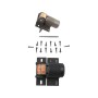 D&D Kit SureClose Screw-On 88 Degree Gate Hinge & 178 Degree Flush Mount Heavy-Duty Hinge w/ Steel Brackets - 8000-2121