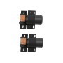 D&D Kit SureClose Flush Mount Heavy-Duty Gate Hinges w/ Aluminum Brackets (Pair) - 8000-2129