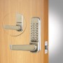 CodeLocks Tubular Latchbolt, Code In/Out, Code Free (Passage Function) (Stainless Steel) - CL415BB-SS