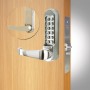 CodeLocks Mortise Lock, Code Free (Passage Function) (Stainless Steel) - CL555-SS