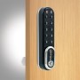 CodeLocks Left Hand Orientation KL1000 G3 Kit, Key Override (Black Chrome) - KL1000-G3-BC-LH
