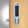 CodeLocks RFID Kit with Interchangeable Spindles to fit 1/4" - 1" Thick Door (Silver Gray) - KL1050-RFID-SG