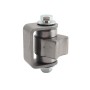 D&D SHUT IT Rusted Original BadAss Weld-On Gate Hinge w/ Sealed Bearings - Steel (EA) - CI3100