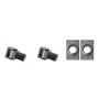 D&D SureClose Center Mount Self-Closing Gate Hinge Kit With W-Hinges And Brackets, 57 SF W  - 77057124