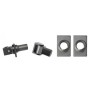 D&D SureClose Self-Closing Center Mount Gate Hinge-Closer Kit With W-Hinges And Brackets, 108 W - 77108114