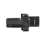 D&D LokkLatch Magnetic Dual-Sided, Keyed Different Residential/Commercial Gate Latch for All Gates (Black Trim) - LLMKDBT